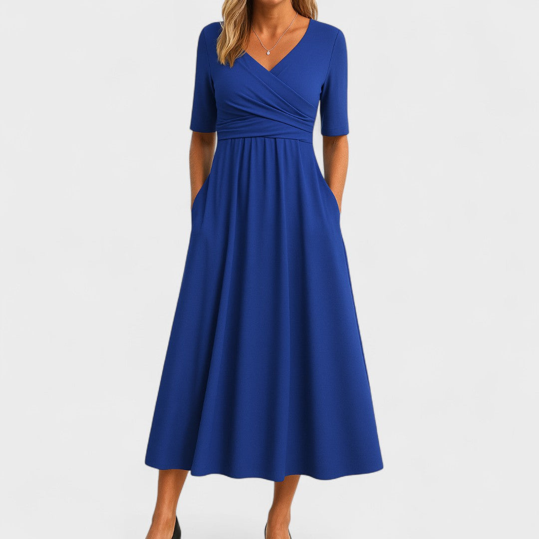 Aurelia™ | Flattering Fit & Everyday Grace Midi Dress