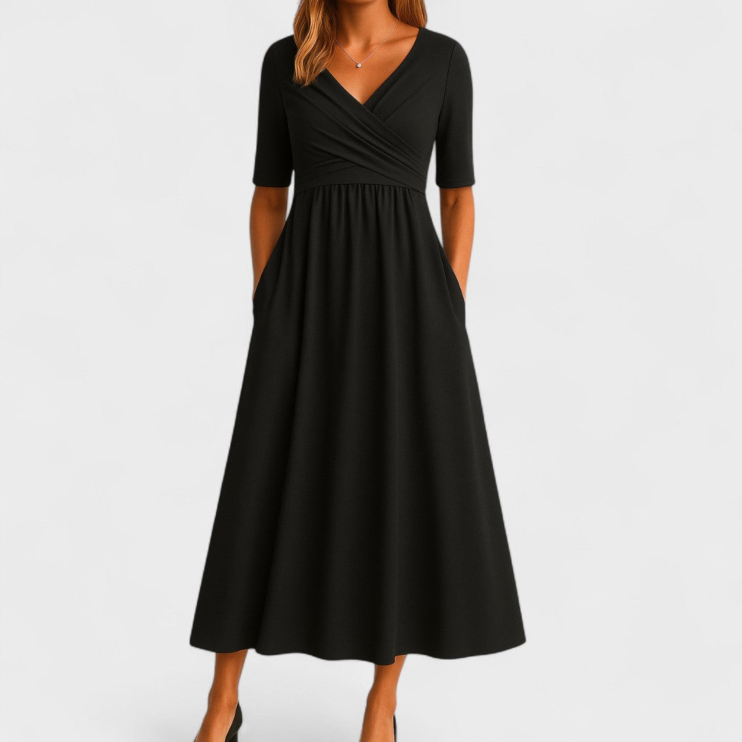 Aurelia™ | Flattering Fit & Everyday Grace Midi Dress