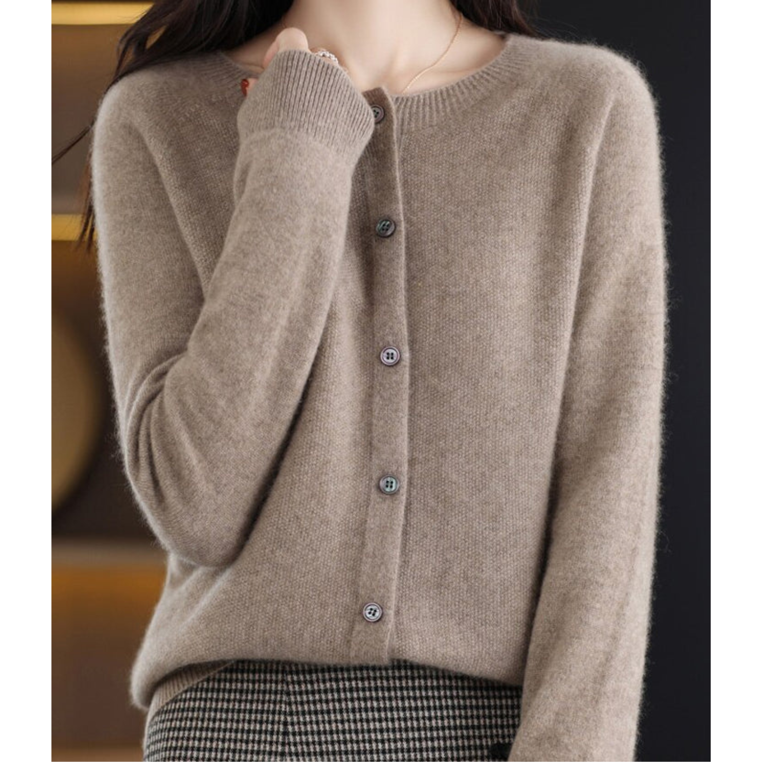 Élodie | Soft Wool Cardigan