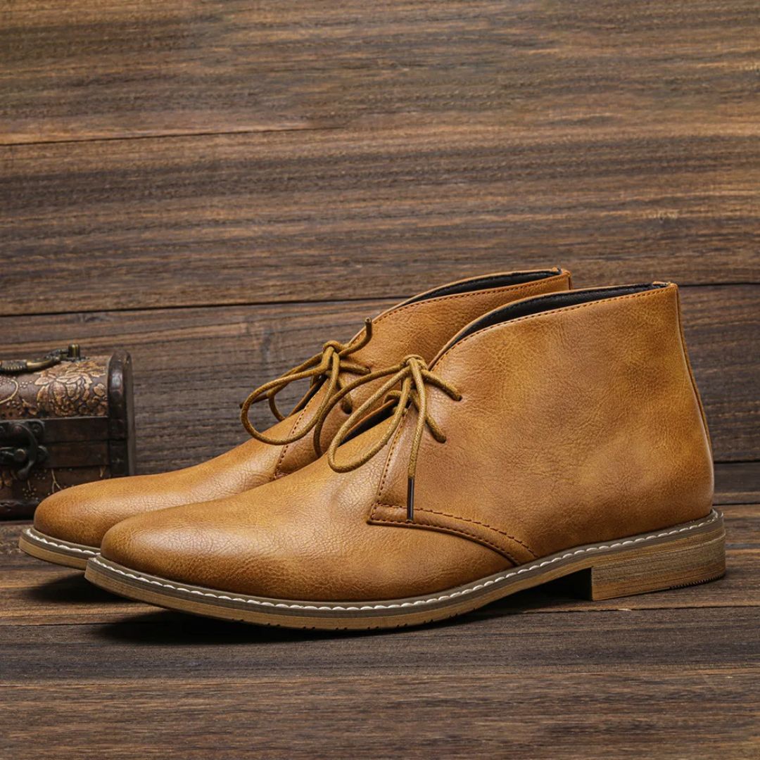 Herold | Classic Orthopaedic Chukka Boots with Timeless Elegance