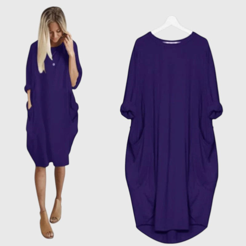 Shayne - Midi Summer Dress with Loose Fit