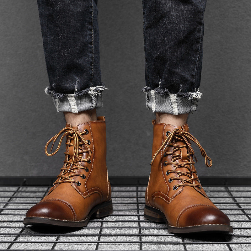 Claude | Authentic Orthopaedic Leather Boots