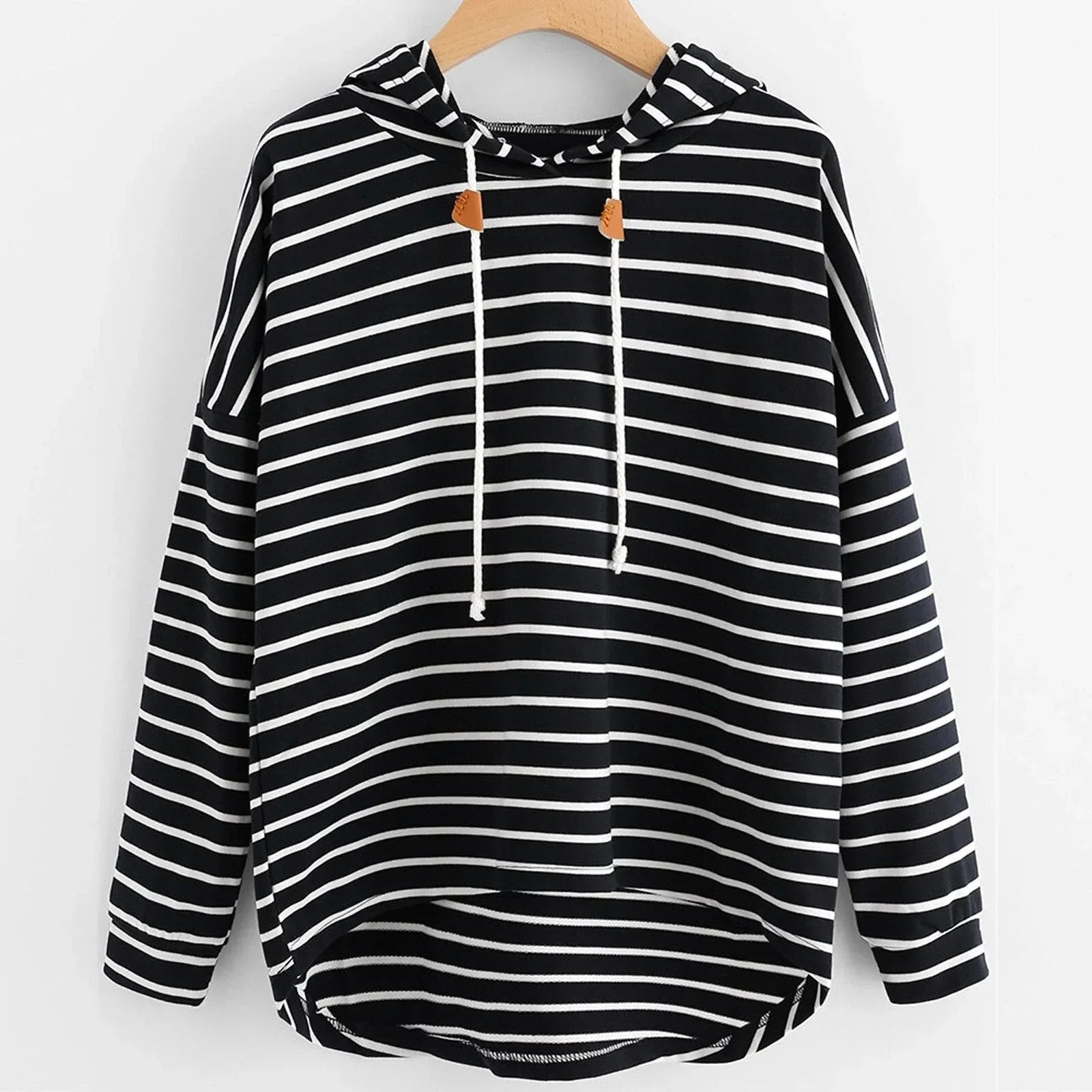 Marin | Soft Striped Hoodie
