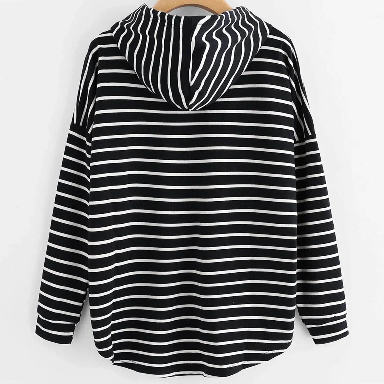 Marin | Soft Striped Hoodie