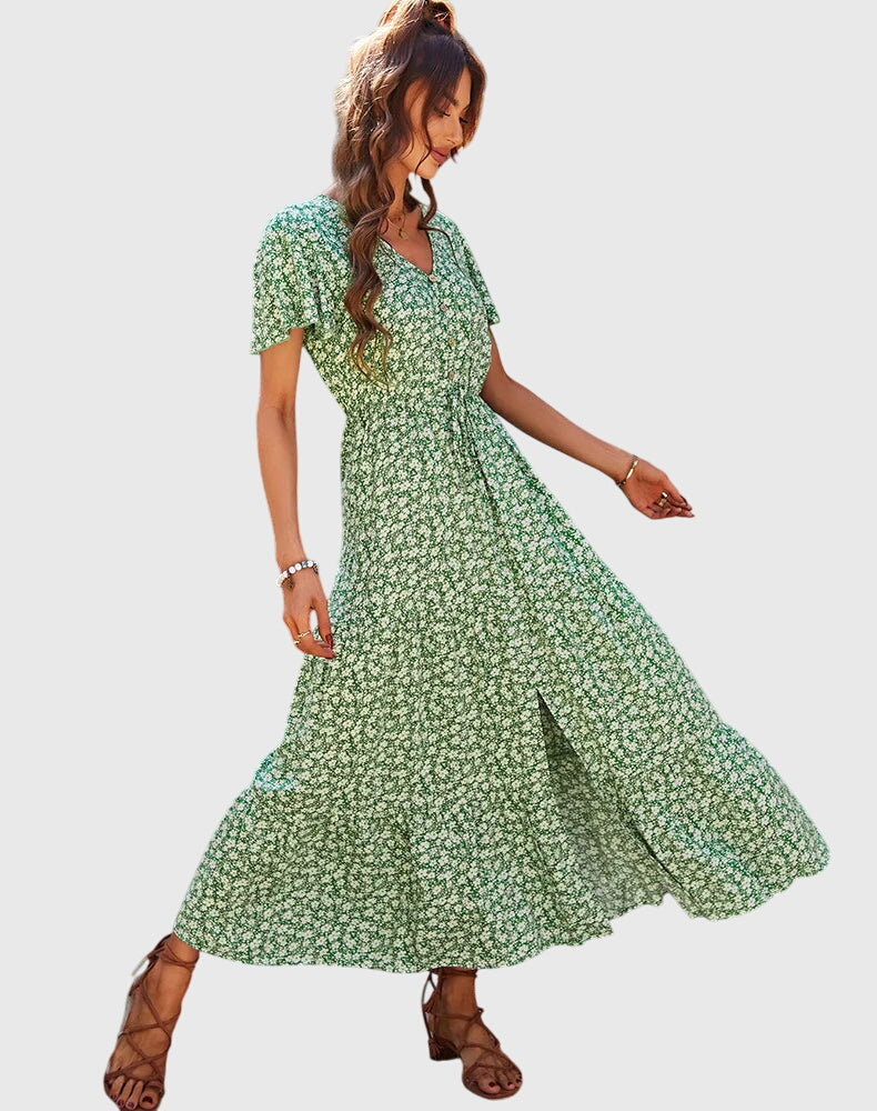 Aria - Vintage Floral Dress