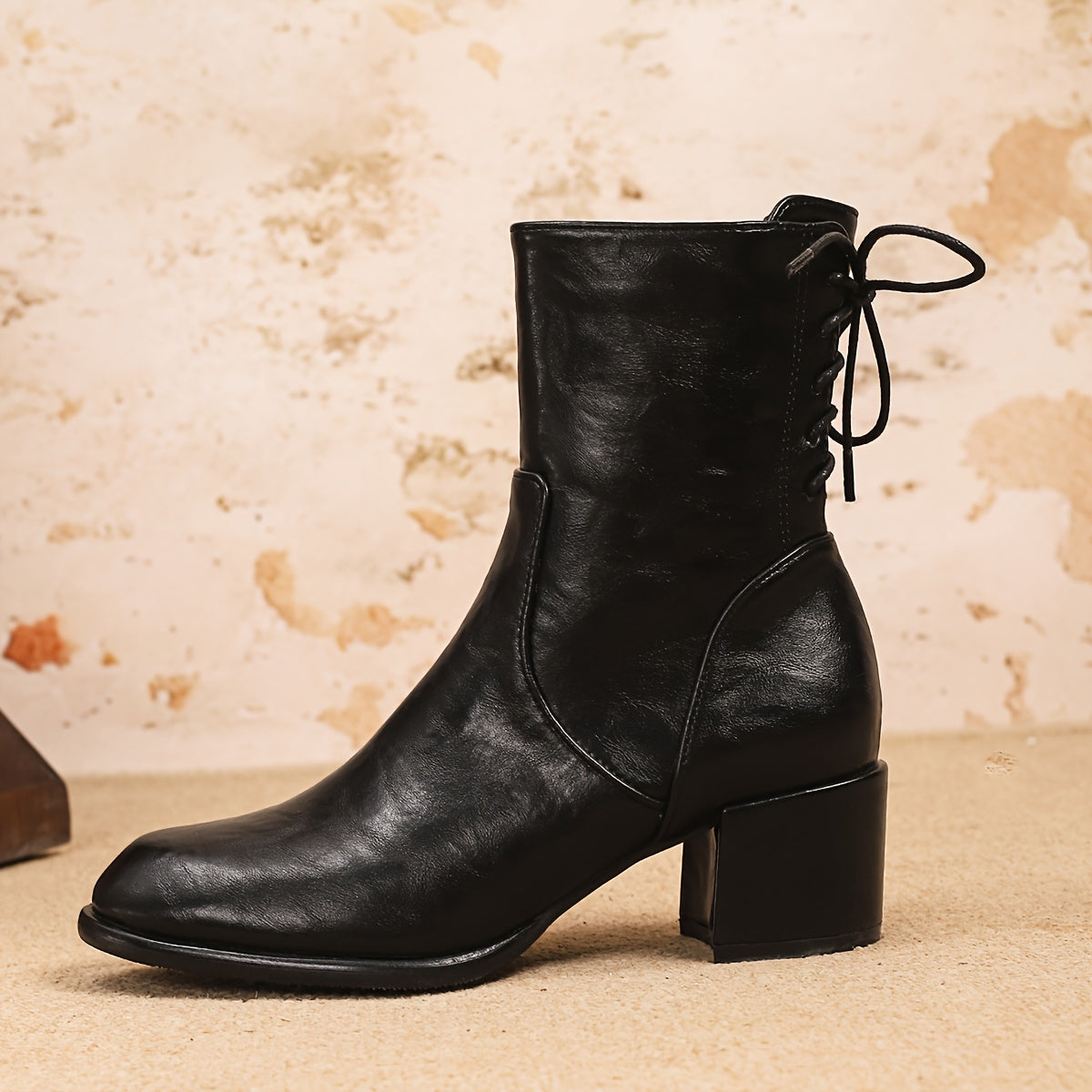 Margot™ | Retro Block-Heel Leather Boots