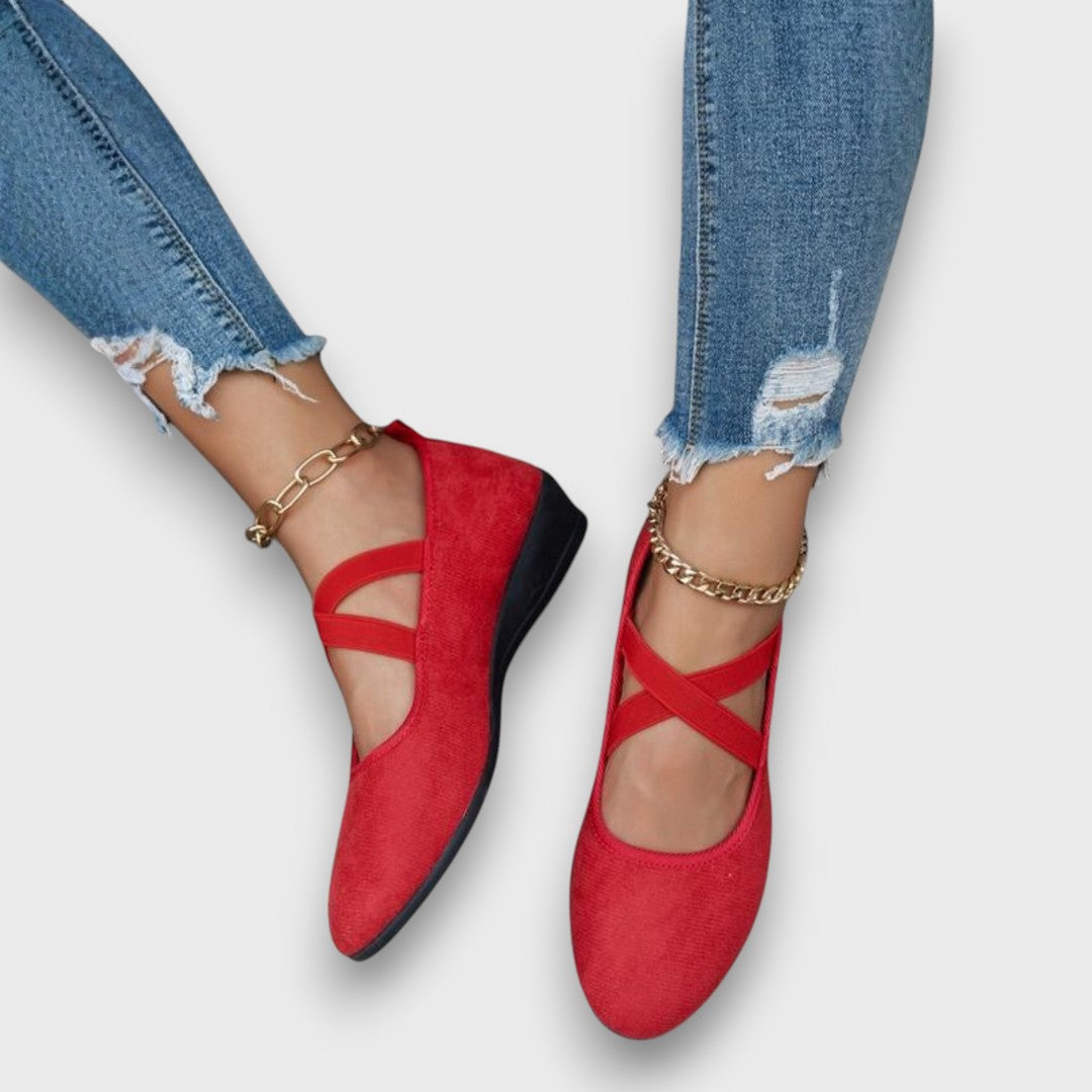 Arlena™ | Comfort Wedge Flats