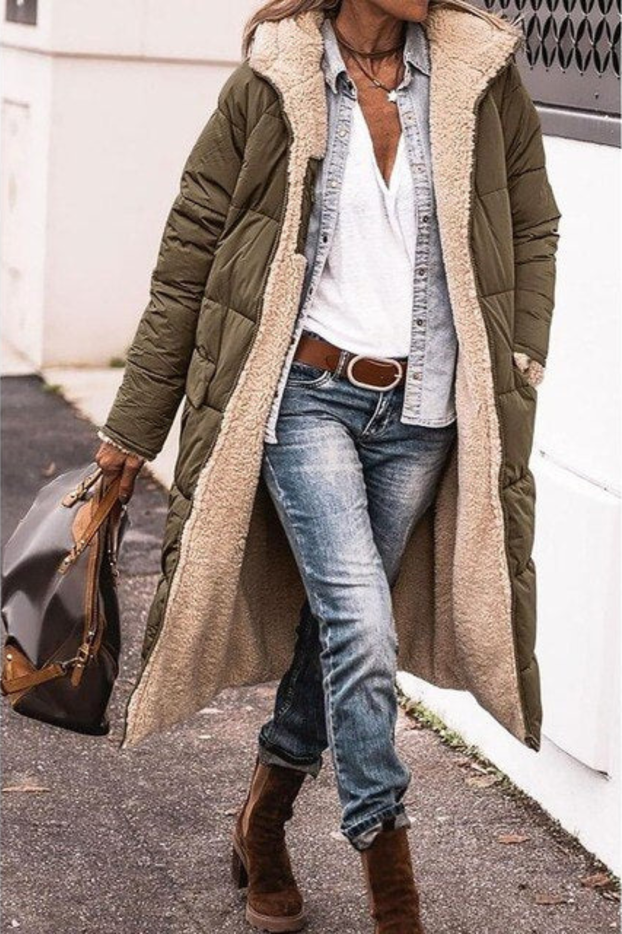 ARABELLE™ | Casual Hooded Coat with Fur Lining