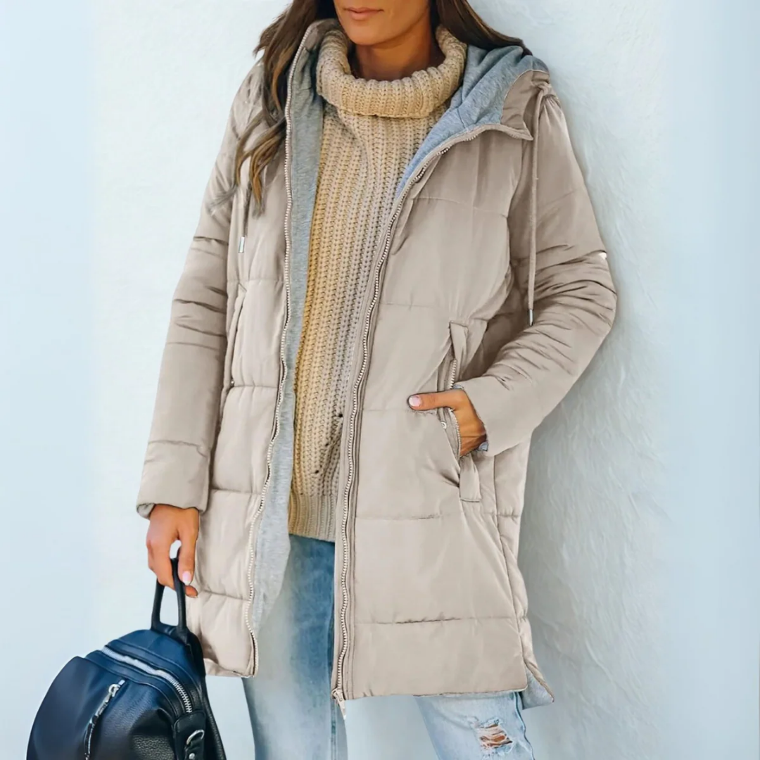 Elizabeth | Cozy Hooded Winter Coat