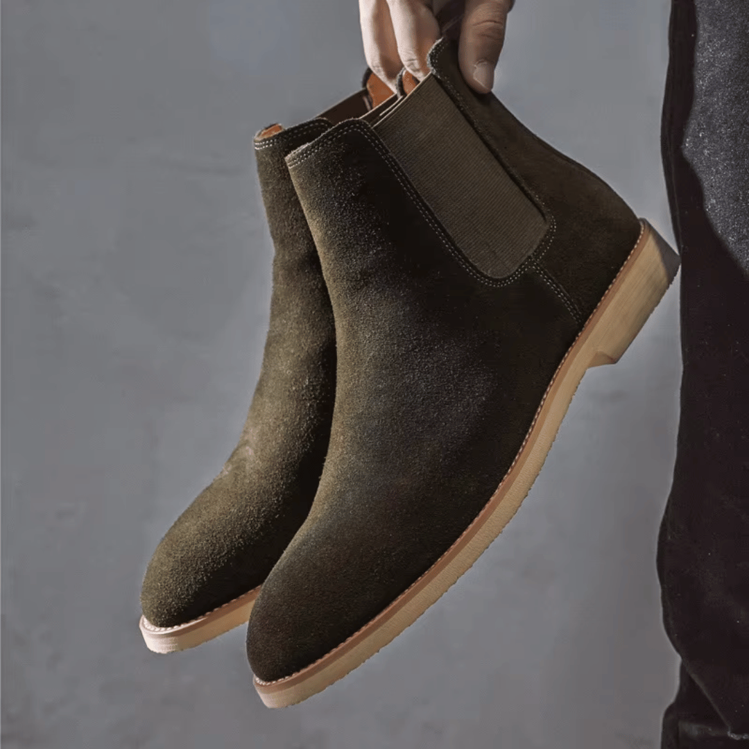 Armendo | Suede Orthopaedic Ankle Boots