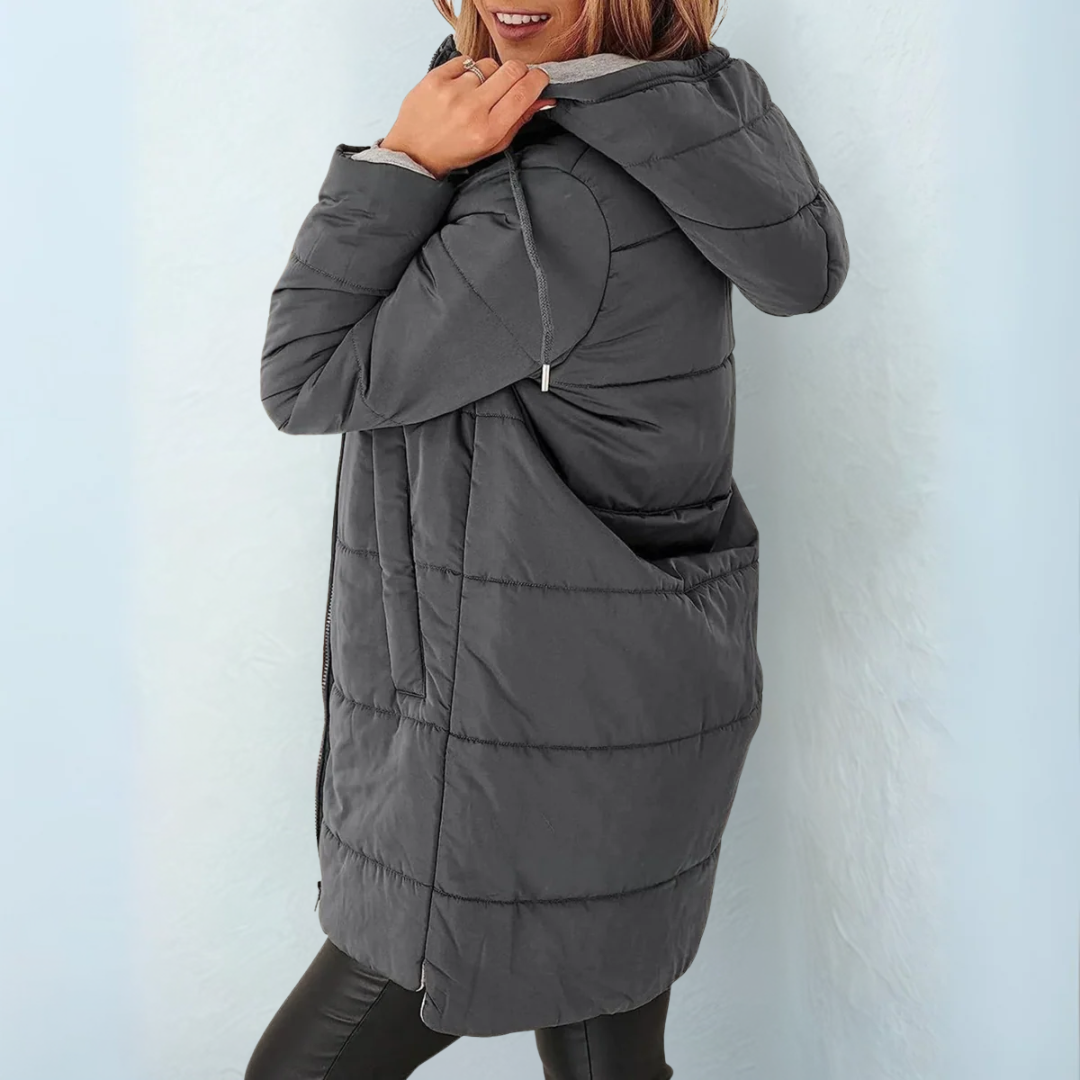 Elizabeth | Cozy Hooded Winter Coat