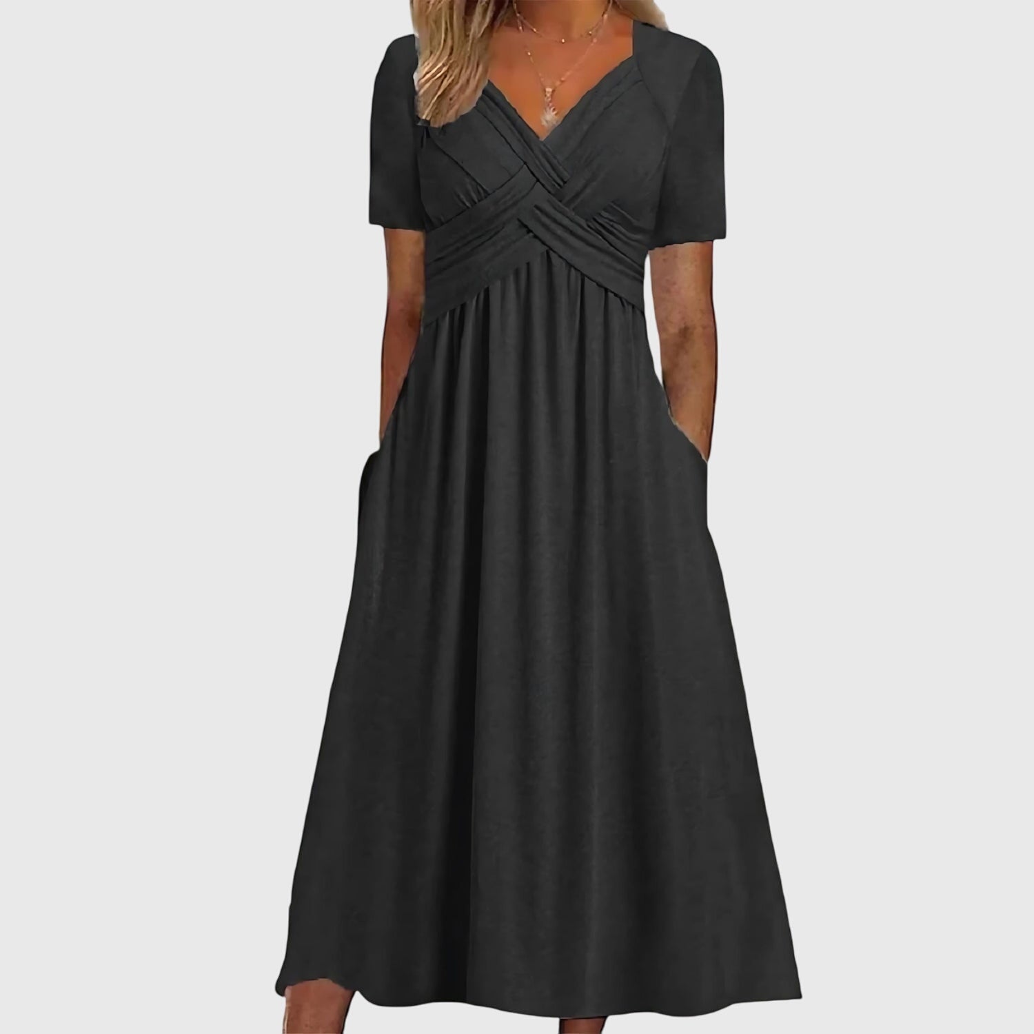 Christine – Elegant Midi Dress