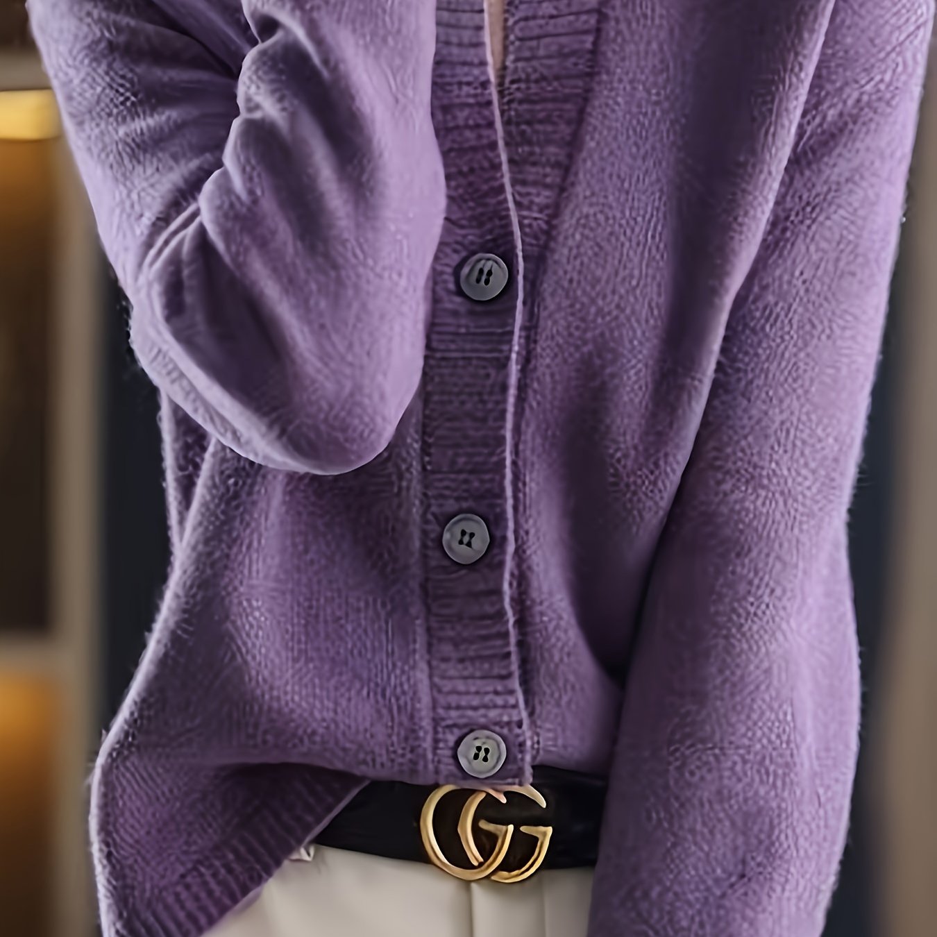 Elowen™ | Soft Knit Button Cardigan