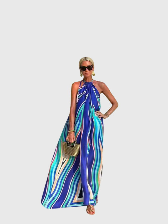 Carrie - Halter Long Dress