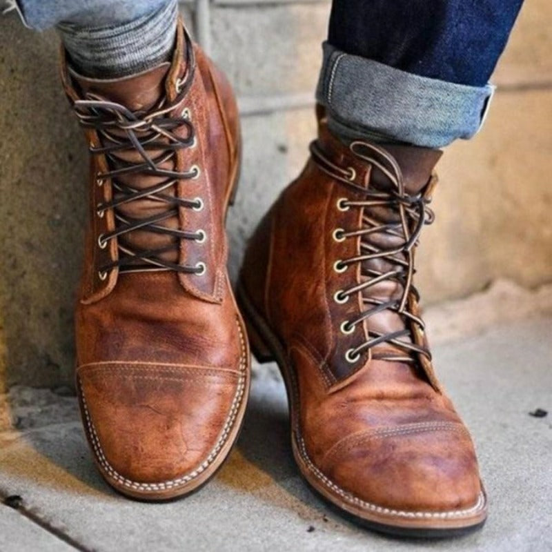 Christian | High-Quality Orthopaedic Leather Boots