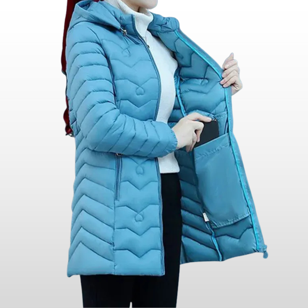 Elsa | Thick Warm Hooded Padded Parka