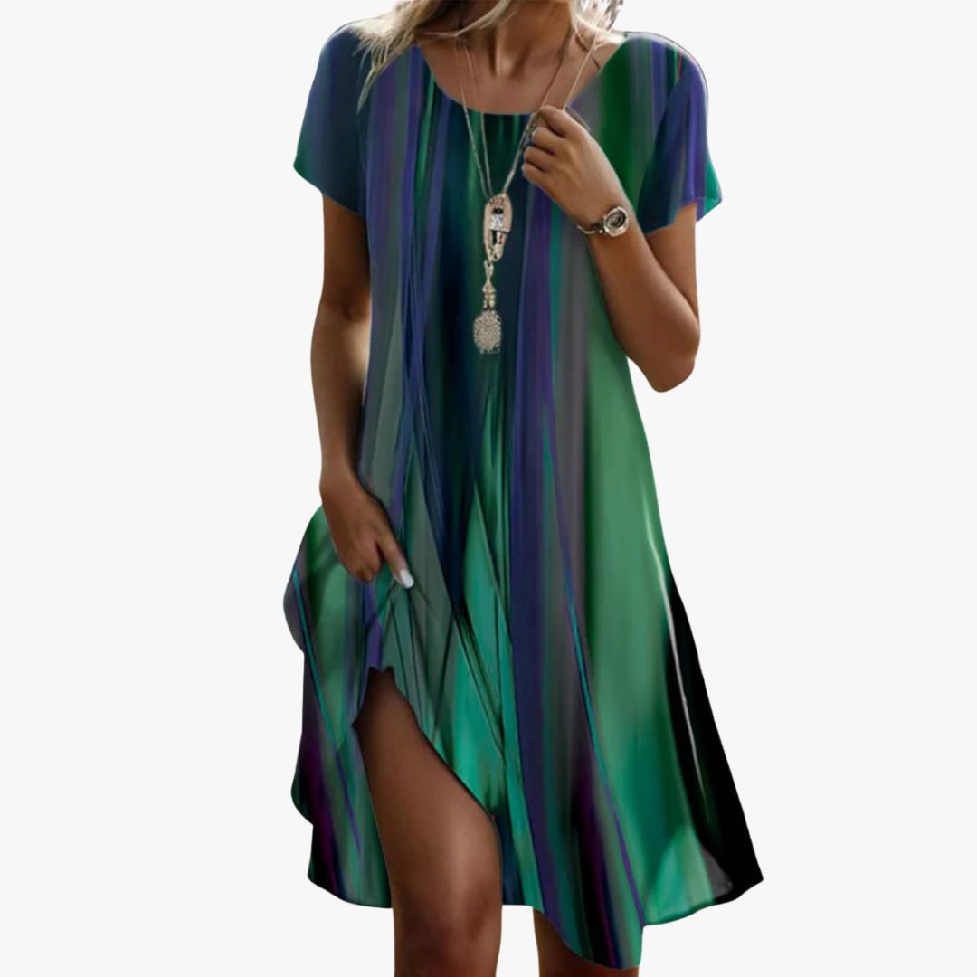 Gretchen - Gradient Boho Dress