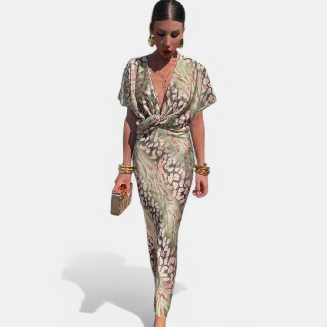 Kendall - V-Neck Long Dress