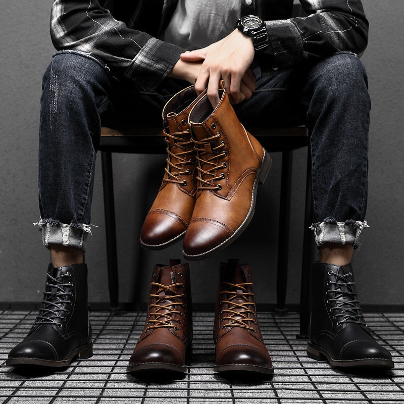 Claude | Authentic Orthopaedic Leather Boots