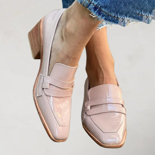 Aurora™ | Elegant Block Heel Loafers