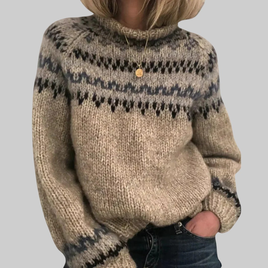 Ashley | Vintage Handcrafted Icelandic Jumper