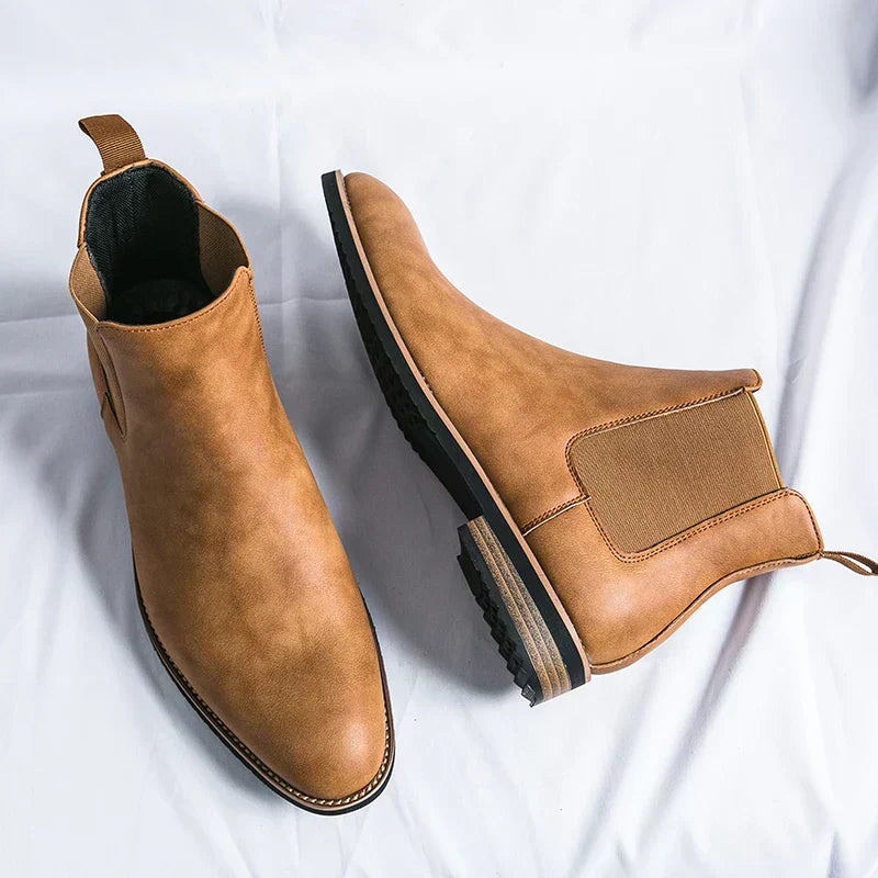 Cosmo | Classic Orthopaedic Leather Chelsea Boots