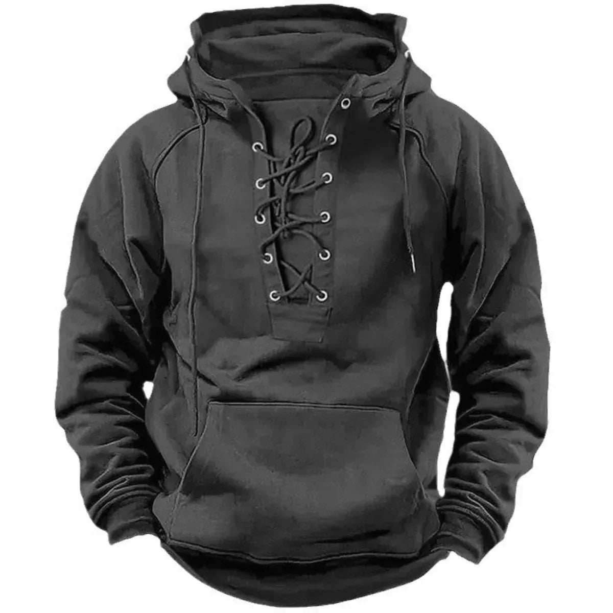 Ragnar | Viking Lace-Up Winter Hoodie