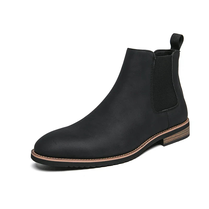 Cosmo | Classic Orthopaedic Leather Chelsea Boots