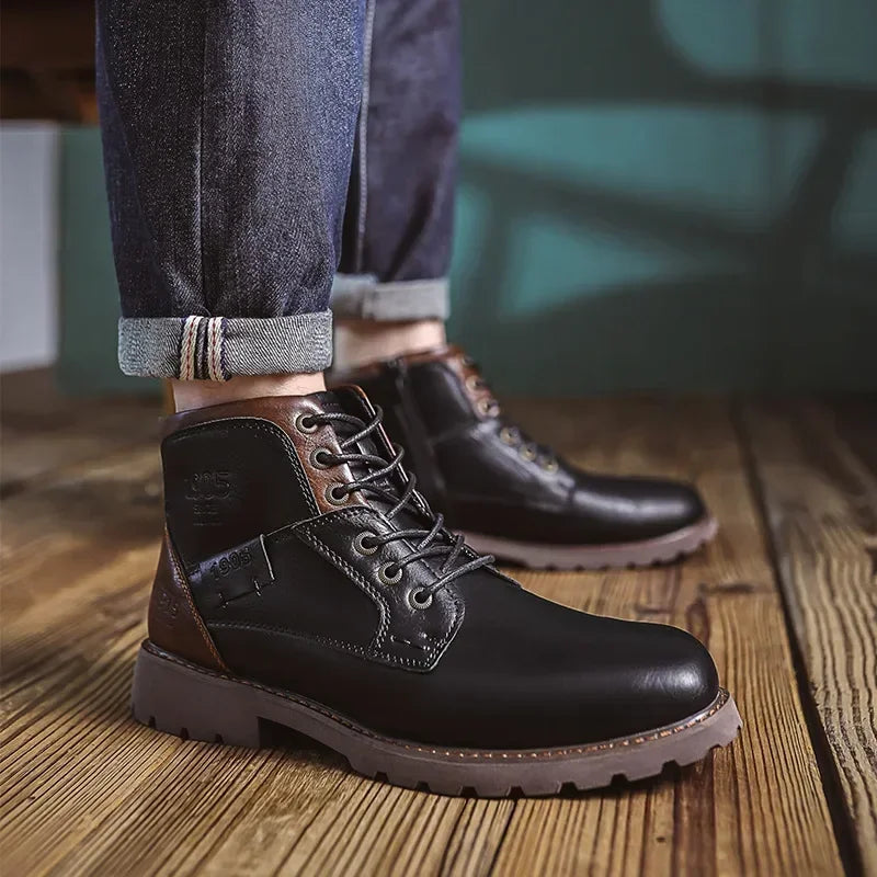Parker | British-Style Orthopaedic Leather Boots