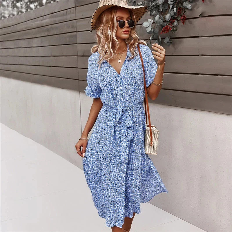 Lorna - Comfortable Summer Dress