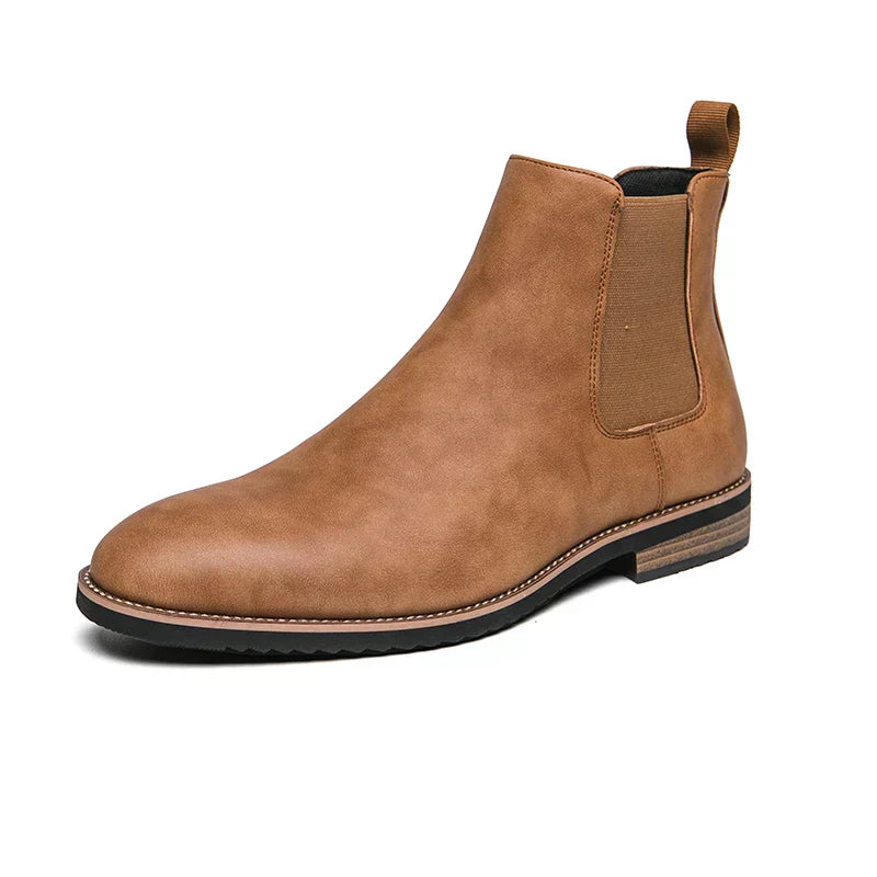 Cosmo | Classic Orthopaedic Leather Chelsea Boots