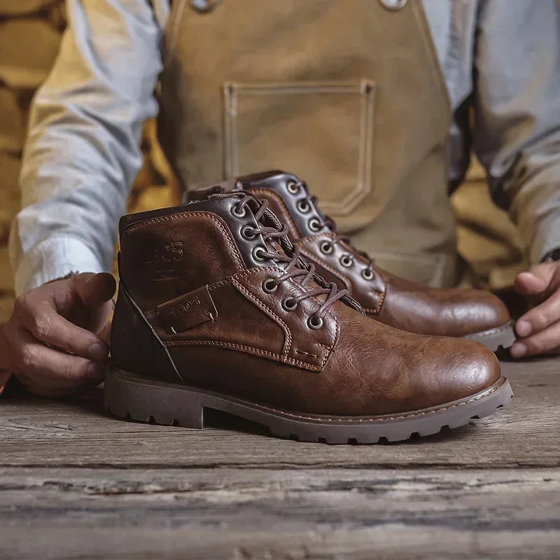 Parker | British-Style Orthopaedic Leather Boots