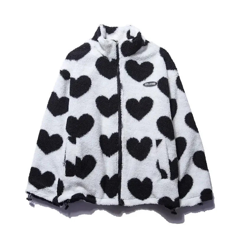 Ava | Reversible Heart Jacket