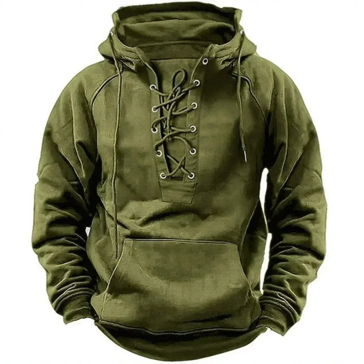 Ragnar | Viking Lace-Up Winter Hoodie