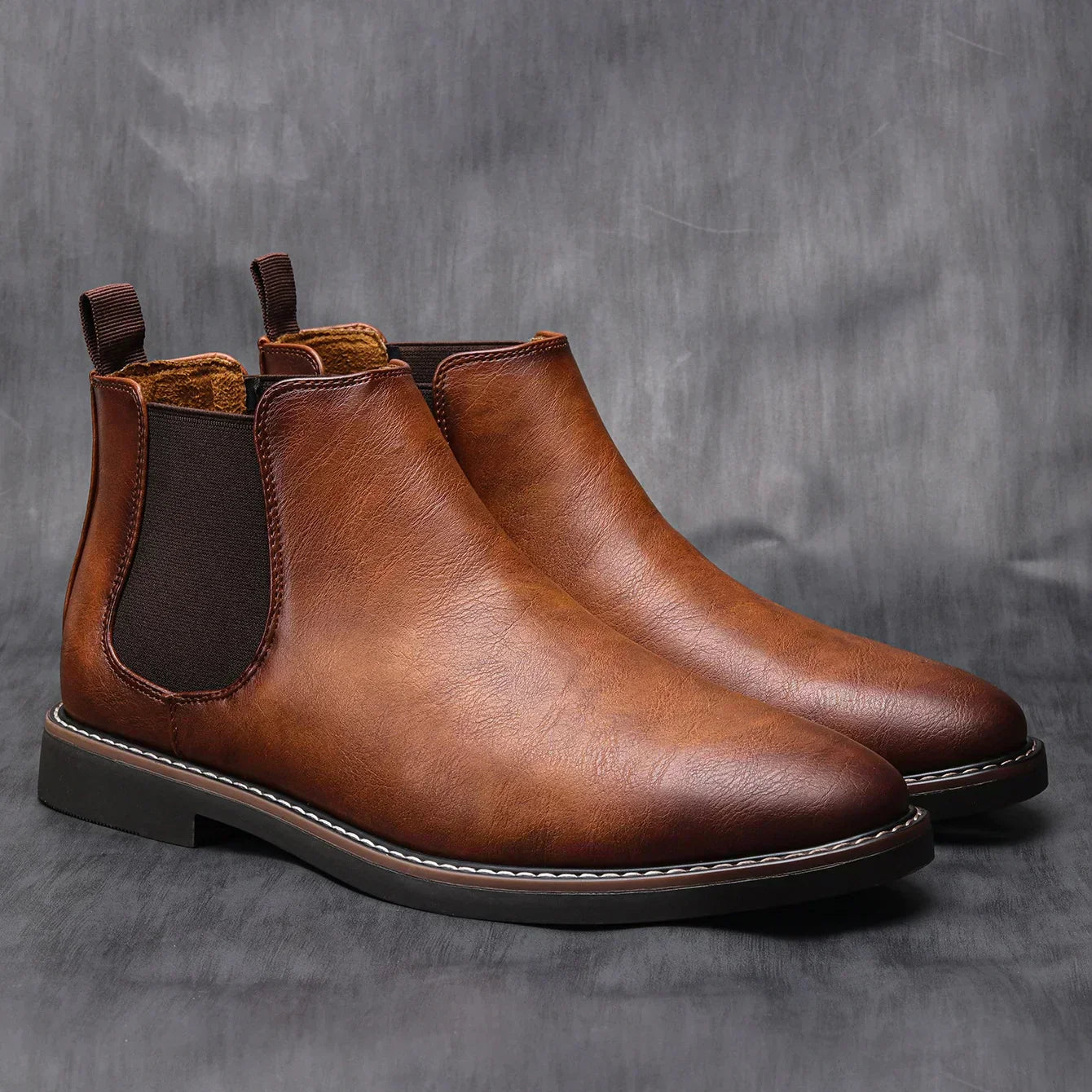Sanford | Classic Chelsea Orthopaedic Leather Boots