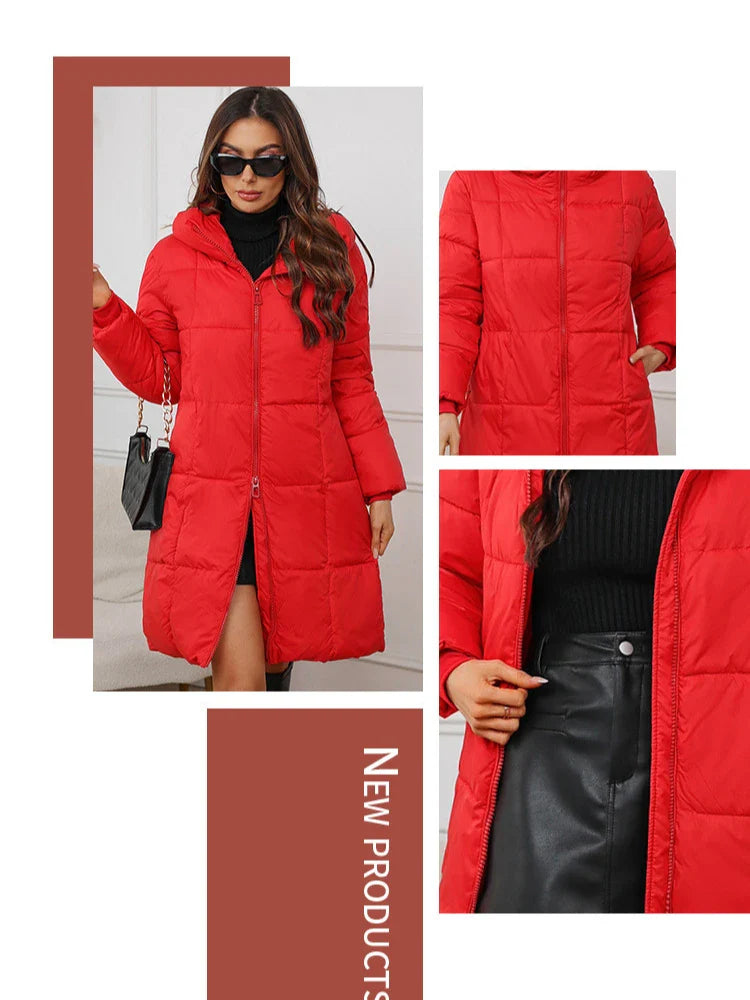Clara | Longline Winter Padded Coat