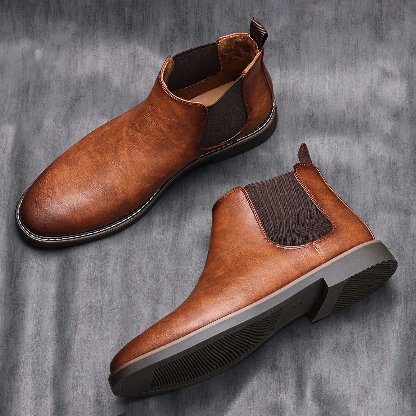 Sanford | Classic Chelsea Orthopaedic Leather Boots
