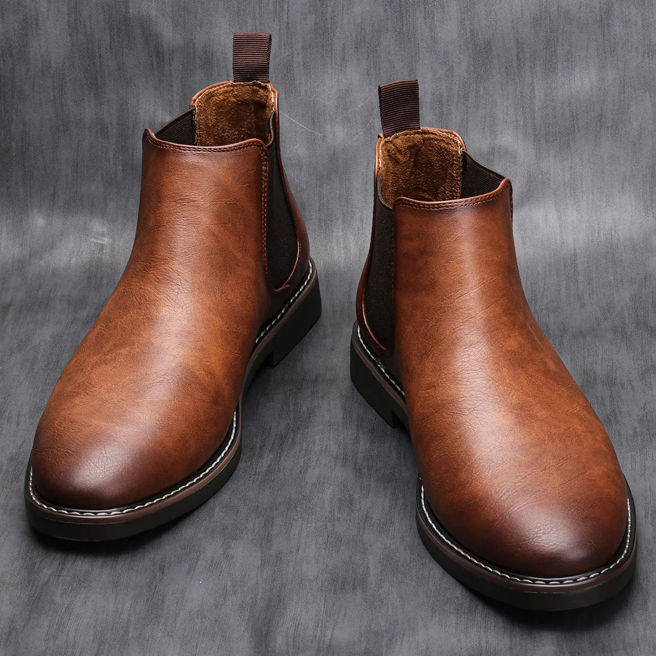 Sanford | Classic Chelsea Orthopaedic Leather Boots