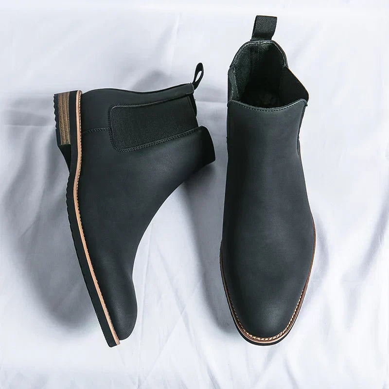 Cosmo | Classic Orthopaedic Leather Chelsea Boots