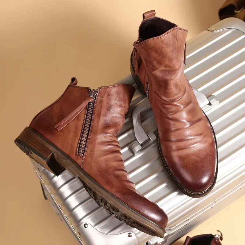 Owens | Classic Orthopaedic Leather Boots