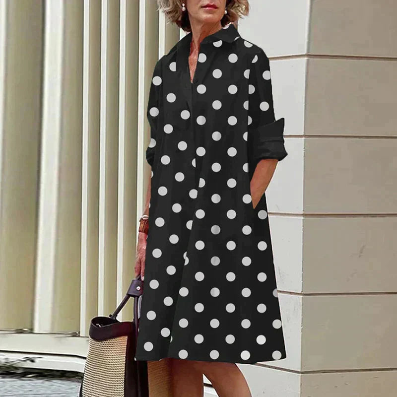Donna - Elegant Shirt Dress