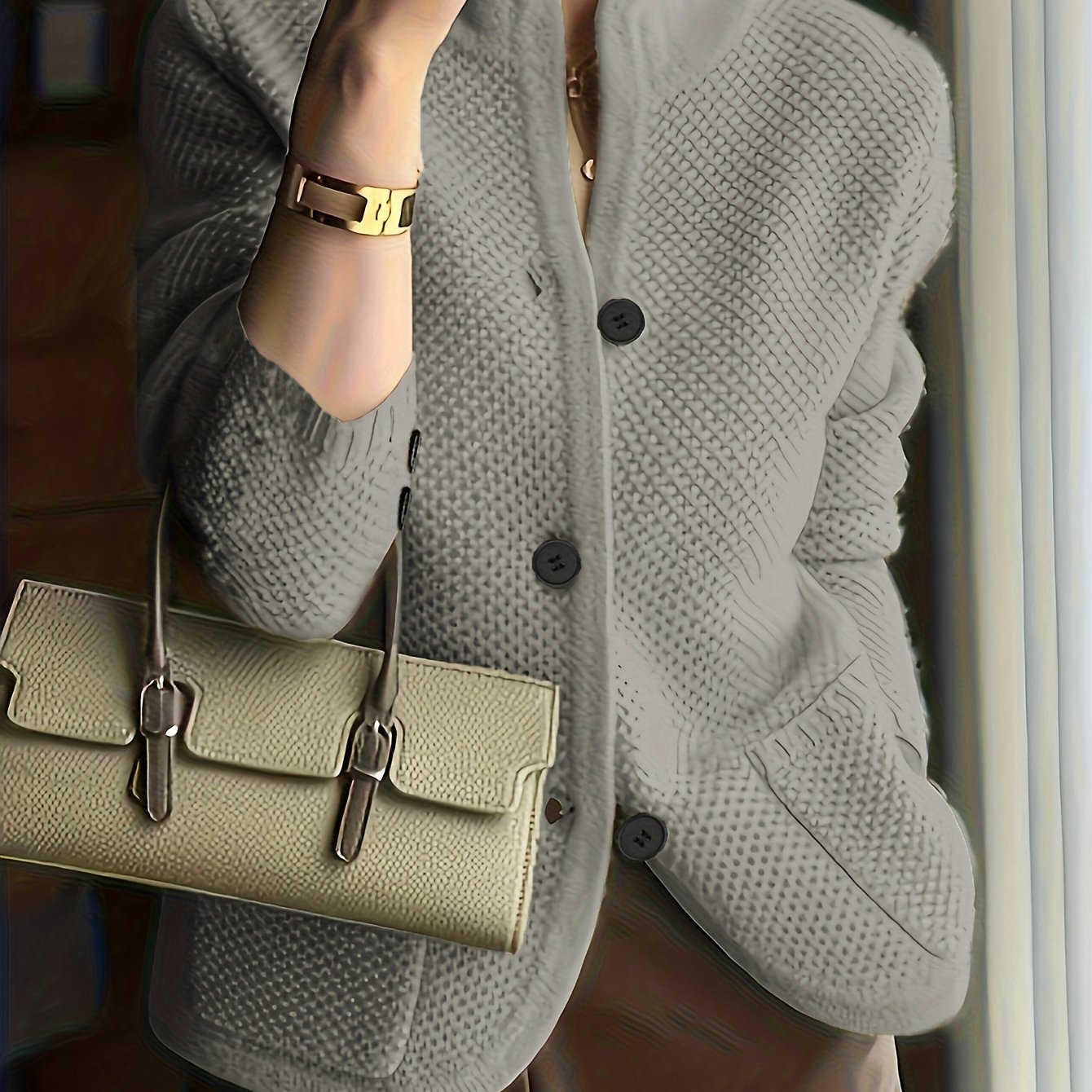 Mirelle™ | Soft Tailored Knit Jacket