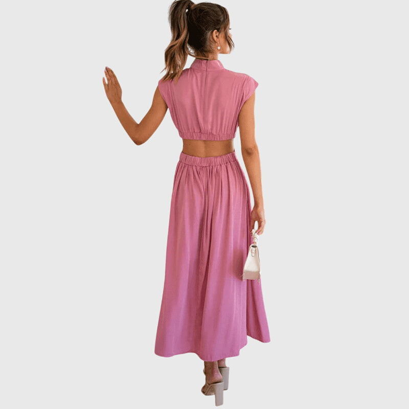 Bianca - Sleeveless Cut-out Dress