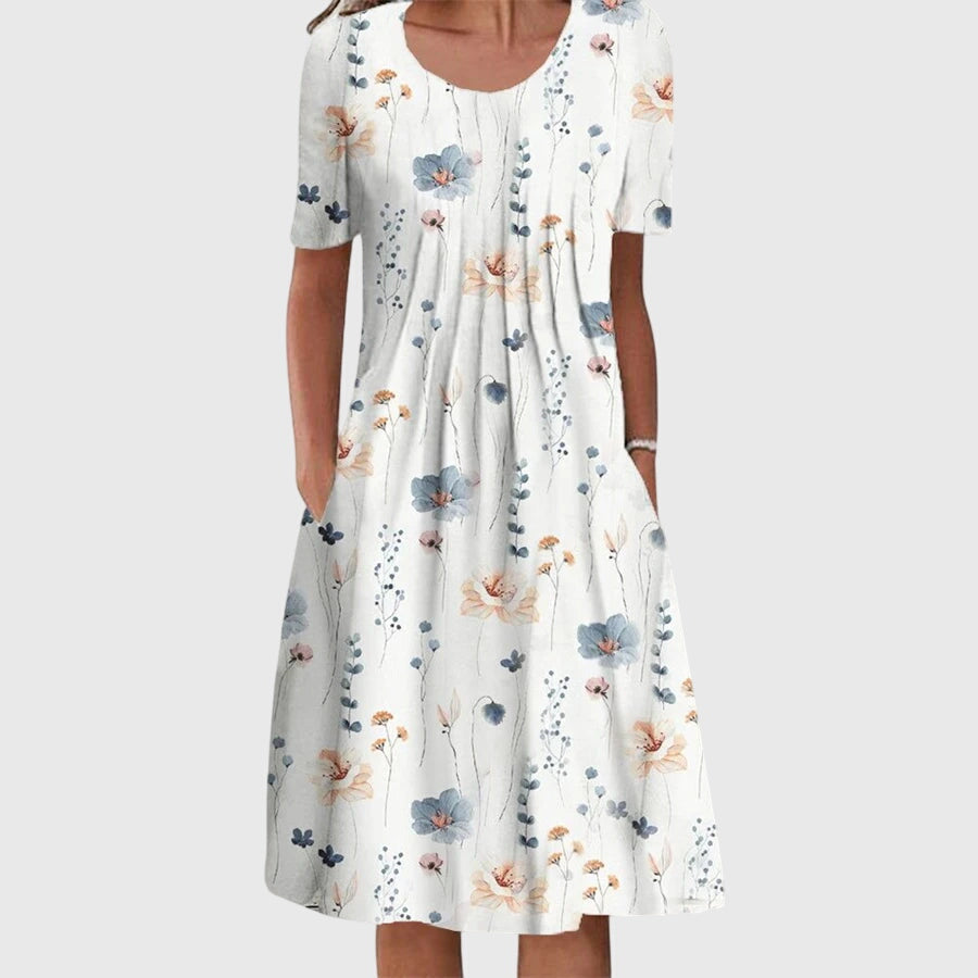 Danielle - Elegant Tummy Covering Dress