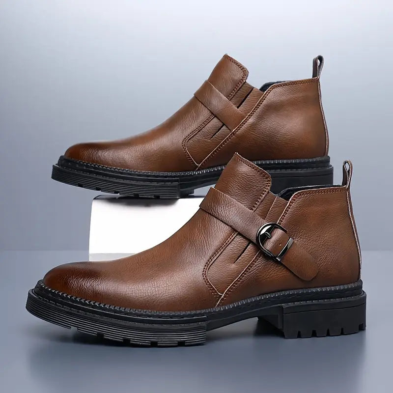 Liam | Orthopaedic Leather Ranger Boots