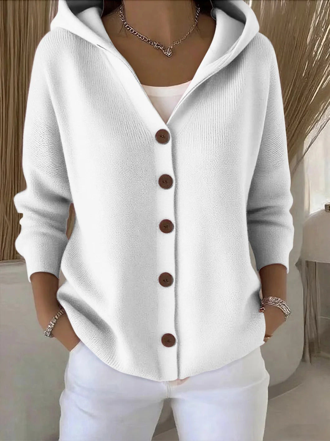 Fleur™ | Elegant Long-Sleeve Cardigan
