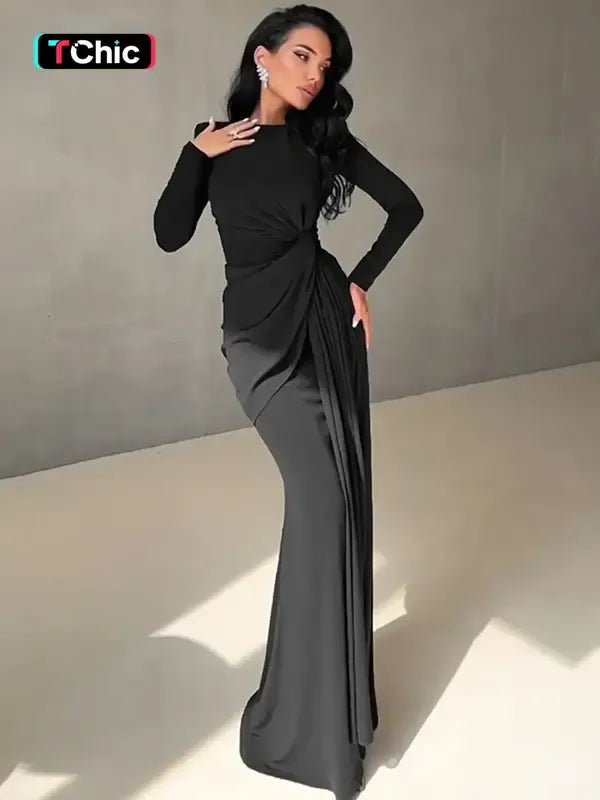 Valentina | Luxe Ruched Evening Gown