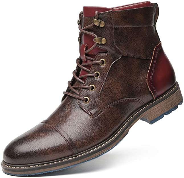 Miles | Heritage Lace-Up Leather Boots