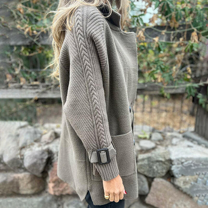 Isola | Mid-Length Double-Breasted Coat